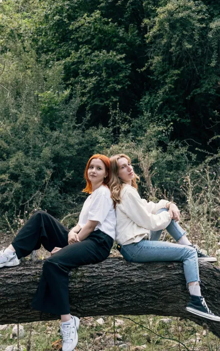 Détente en forêt image libre de droit