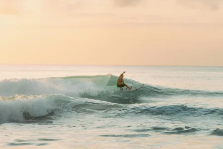 Faire du serf image libre de droit