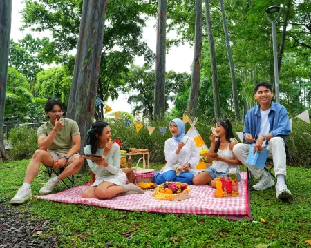 Une sortie en famille image libre de droit